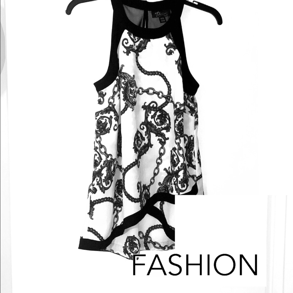 Razor back Sheer blouse